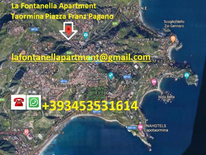 La Fontanella Apartment Таормина Екстериор снимка